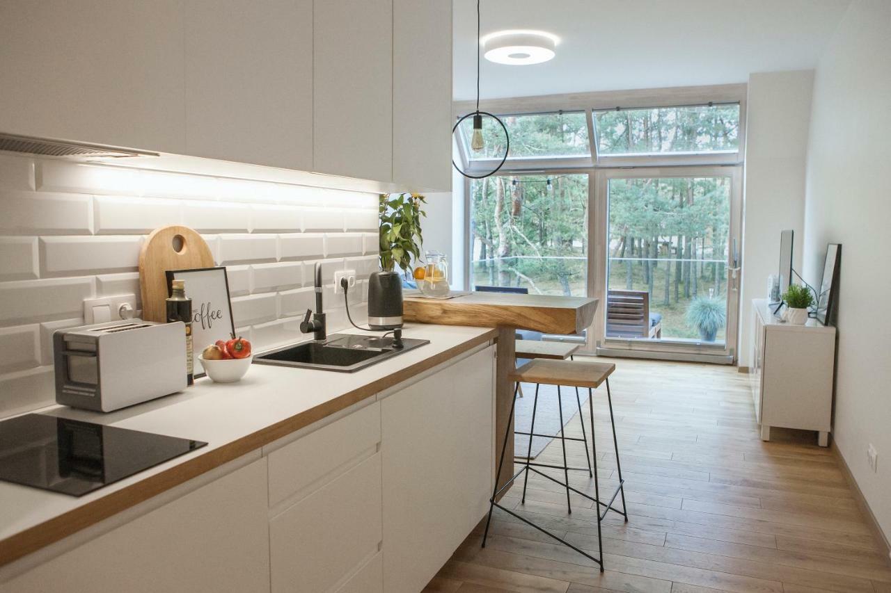 New Scandinavian Style Apartment In Nida Exterior foto